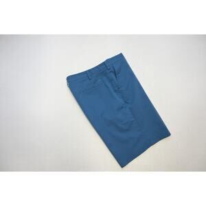 Adidas Golf Shorts ClimaLite Stretch Blue Flat Athletic 10.5" INS Mens Sz 40